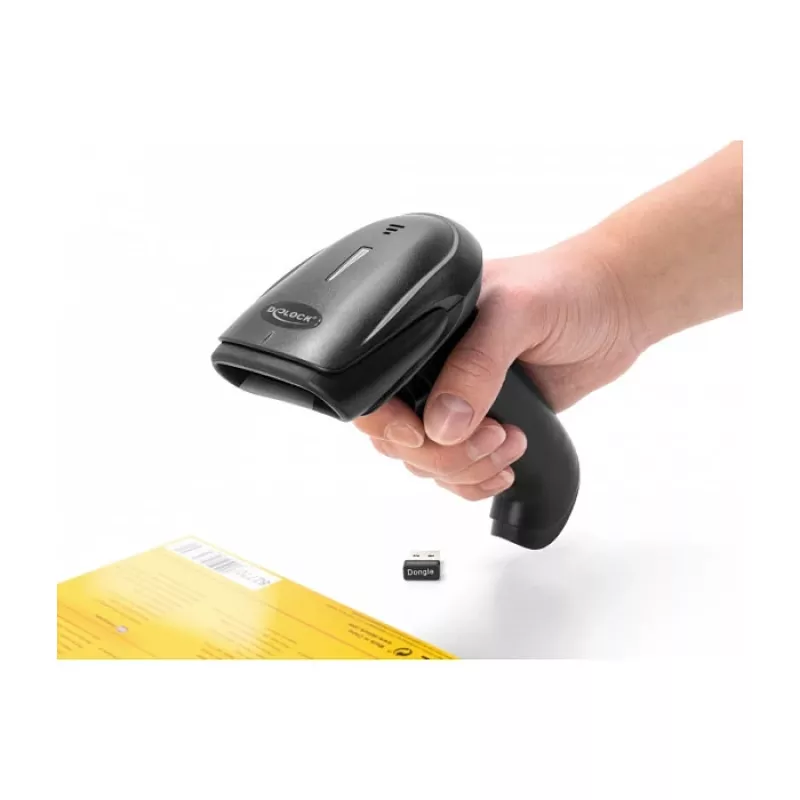 Φορητός σαρωτής barcode DeLOCK 90564 1D Laser Bluetooth USB