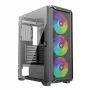 Κουτί|XILENCE|ATX/micro ATX/Mini-ITX|Μαύρο|Midi Tower|PC|XG161