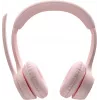 Logitech 981-001412 Ακουστικά/Headset Ασύρματα Με Βραχίονα Γραφείο/Callcenter Bluetooth Ροζ
