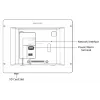 Βιντεοθυροτηλέφωνο Hikvision DS-KH6320-TE1, οθόνη αφής 7 ιντσών, PoE, 1024×600, MicroSD έως 32 GB, Ethernet, Linux