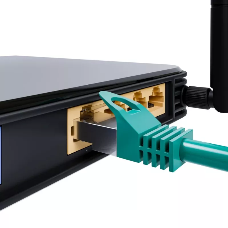 Καλώδιο δικτύου Extralink LAN Καλώδιο Patch Κατ.6 FTP RJ-45 Cat6 0,5m Πράσινο