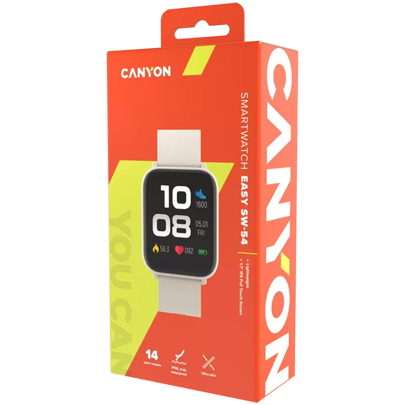 Smartwatch Canyon EASY SW-54 λευκό
