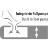 Στρώμα αέρα Multi Comfort Plus 40053, Στρώμα αέρα κάμπινγκ μαύρο/γκρι