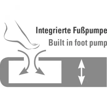 Στρώμα αέρα Multi Comfort Plus 40053, Στρώμα αέρα κάμπινγκ μαύρο/γκρι