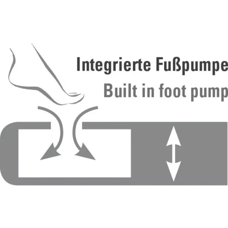 Στρώμα αέρα Multi Comfort Plus 40053, Στρώμα αέρα κάμπινγκ μαύρο/γκρι