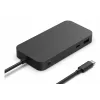 Σταθμός σύνδεσης Microsoft Surface USB4 Dock Ενσύρματο Μαύρο 100W Power Delivery