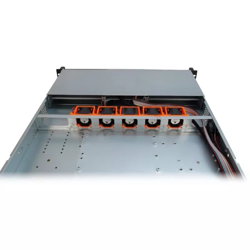 Inter-Tech IPC 1U-10255 Rack μαύρο