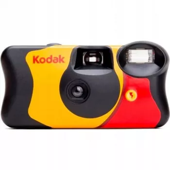 Φωτογραφική μηχανή μιας χρήσης Kodak FUN Flash 27+12 λήψεις, ISO 400, 39 λήψεις, ενσωματωμένο φλας