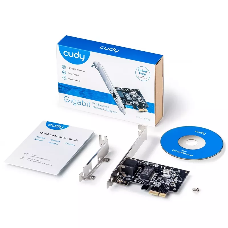 Cudy PE10 εσωτερική κάρτα δικτύου Ethernet 1000 Mbit/s