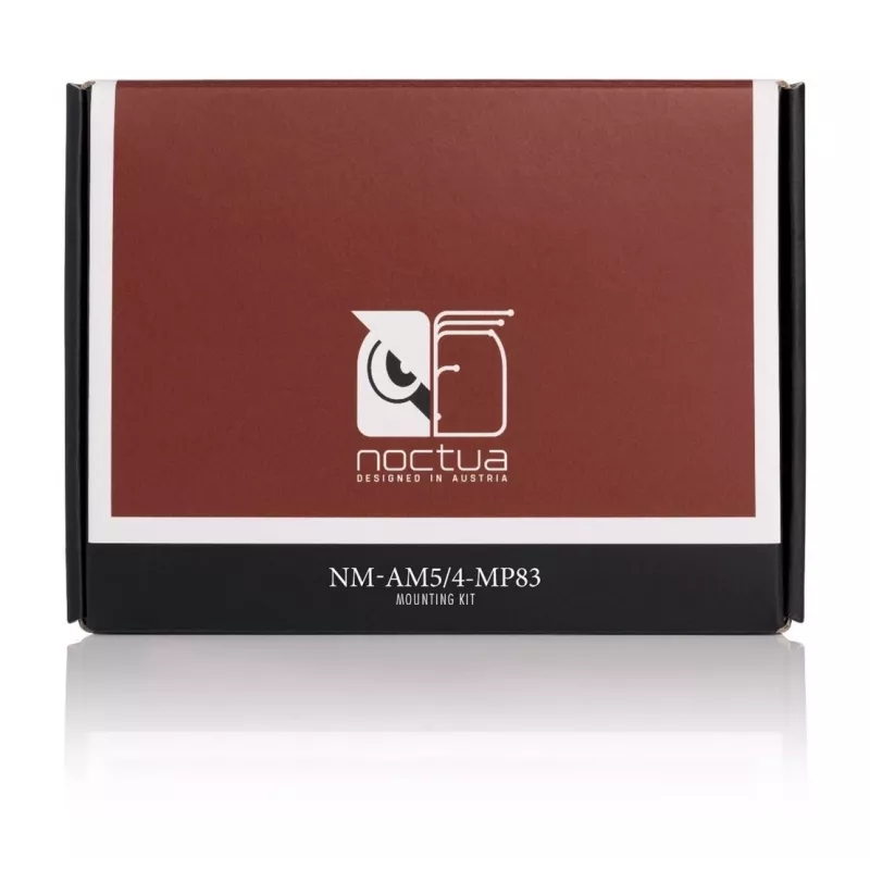 Σετ τοποθέτησης Noctua NM-AM5/4-MP83 μαύρο χρώμιο για Socket AM4 AM5