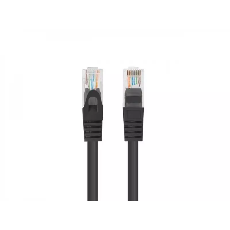 Καλώδιο δικτύου LANBERG PATCHCORD ΚΑΤ.6 UTP 1,5M Μαύρο