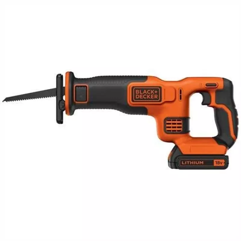 Black & Decker BDCR18-QW Σπαθοσέγα μαύρο, πορτοκαλί