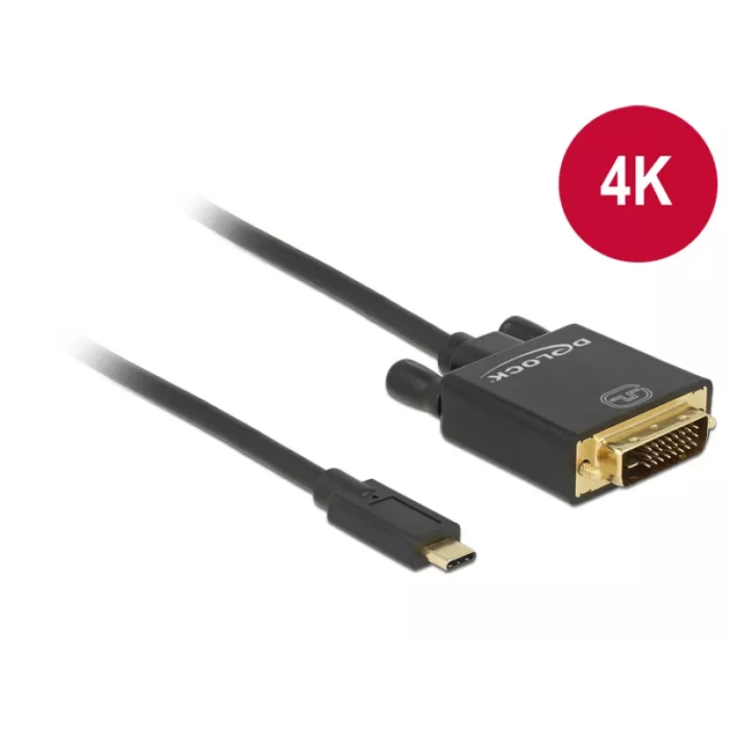 Προσαρμογέας USB-C σε DVI DeLOCK 1m 85320