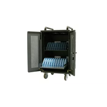 Avtek International Avtek Charging Cart 20 φορητό ντουλάπι διαχείρισης συσκευών μαύρο