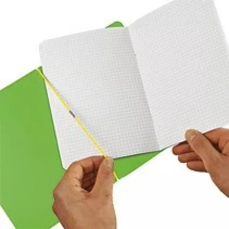 Τετράδιο Herlitz 11361540 A6 40 φύλλα πράσινο κίτρινο