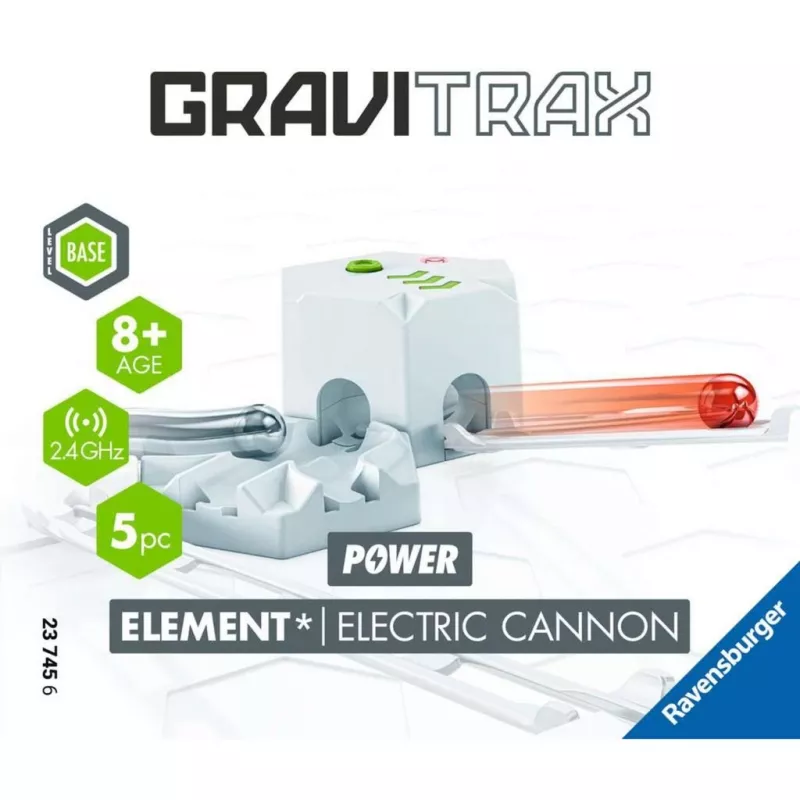 Ravensburger GraviTrax Element Ηλεκτρικό κανόνι – επέκταση διαδρομής για την μπάλα GraviTrax