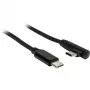 Καλώδιο USB Inter-Tech 88885581 1 m USB C μαύρο