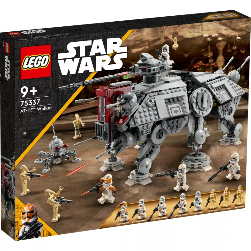 LEGO Star Wars: AT-TE Walker Σετ με φιγούρες droid (75337)
