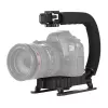 Σταθεροποιητής χειρός PULUZ PU3005 λαβή C για DSLR και βιντεοκάμερες