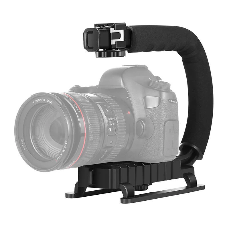 Σταθεροποιητής χειρός PULUZ PU3005 λαβή C για DSLR και βιντεοκάμερες