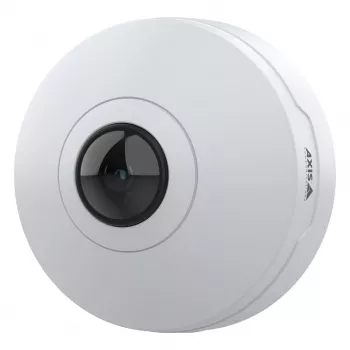 Axis M4327-P 02636-001 πανοραμική κάμερα IP mini dome εσωτερικού χώρου, 6 MP, fisheye 180/360°, οροφής/τοίχου, λευκή