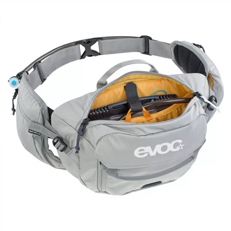 EVOC Hip Pack τσάντα μέσης Mesh Nylon Ripstop γκρι 3L unisex