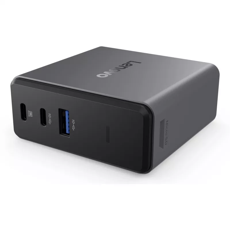 Lenovo X9 Charging GaN Dock Ενσύρματο USB 3.2 Gen 2 (3.1 Gen 2) Type-C Γκρι
