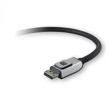 Belkin F2CD000B06-E καλώδιο DisplayPort 1.2 με συγκράτηση, αρσενικό–αρσενικό, 4K, 1,8 m (6 ft)