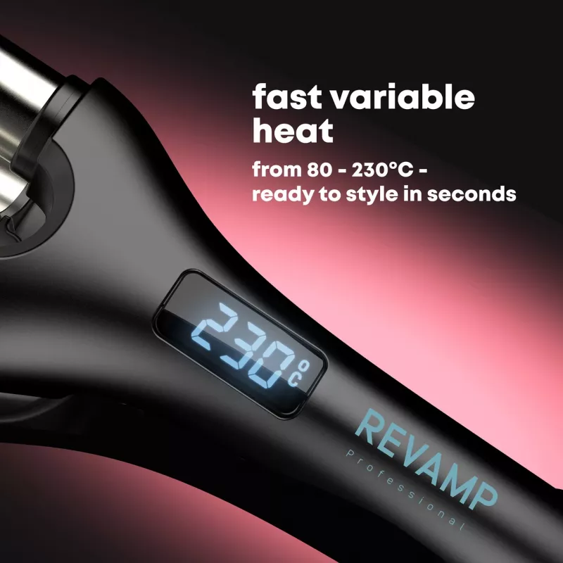 Ψαλίδι μπούκλας και σίδερο μαλλιών Revamp Wave Define Styler WV-1750-EU 2-in-1