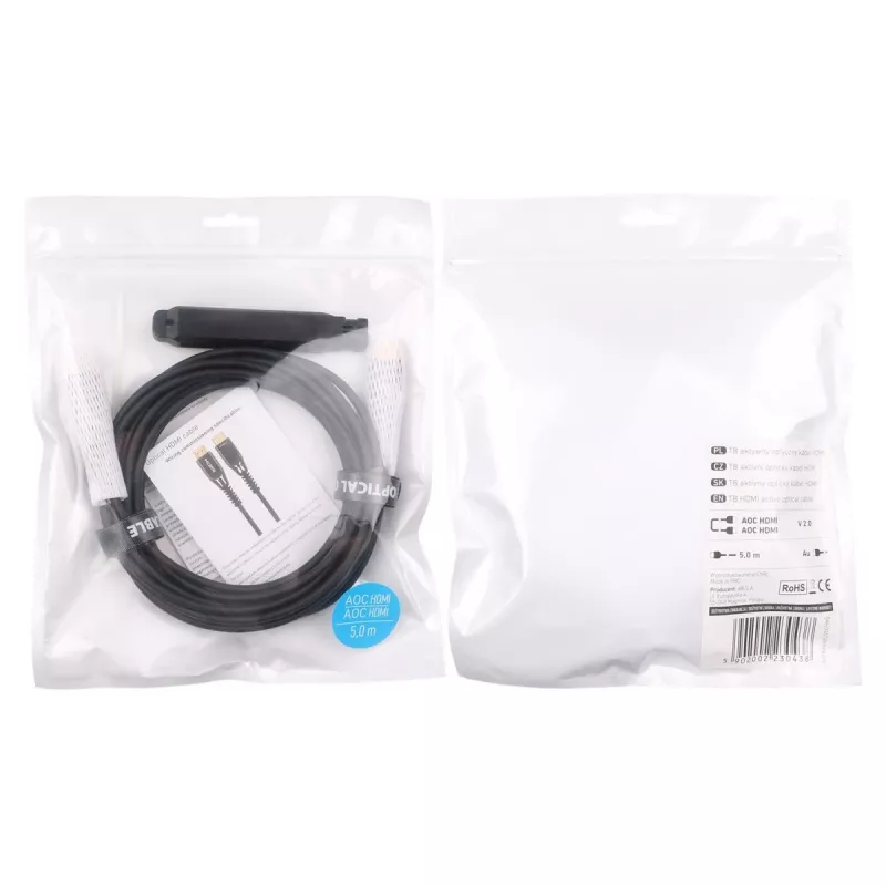Lenovo Καλώδιο HDMI Optical (5m, HDMI 2.0), καλώδιο βίντεο