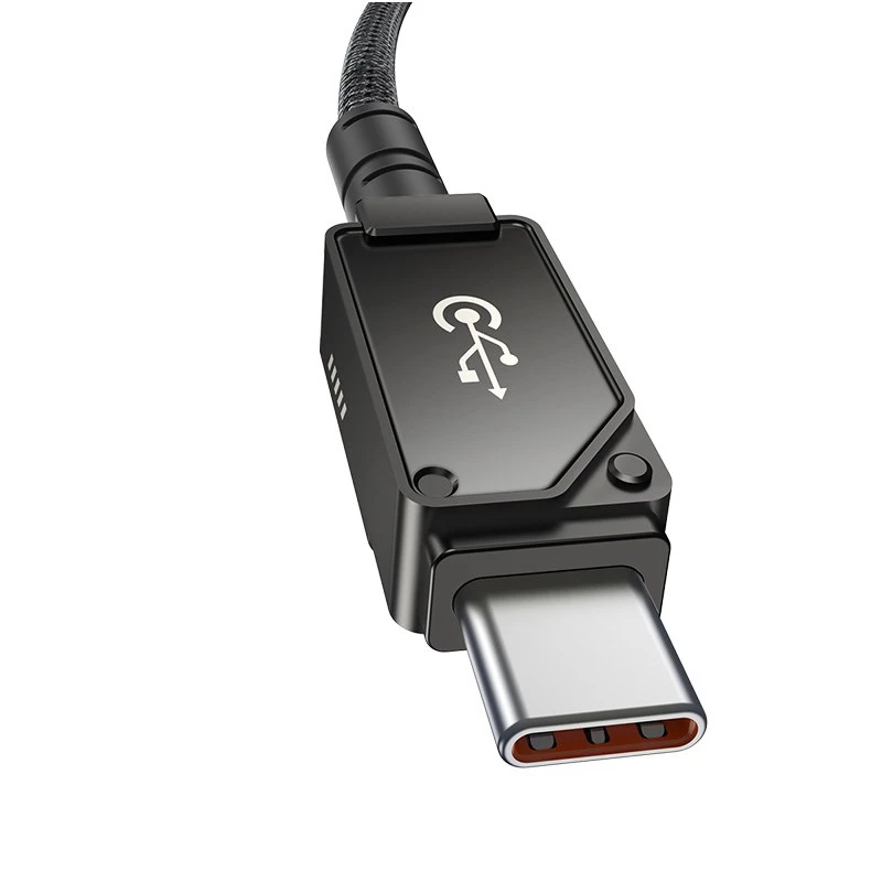 Καλώδιο Baseus Unbreakable USB C σε iP 2 m 20 W μαύρο