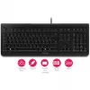 CHERRY KC 1000 Πληκτρολόγιο Γραφείου USB QWERTY Ισπανικό Μαύρο