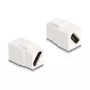 DeLOCK Keystone module HDMI υποδοχή θηλυκό σε υποδοχή θηλυκό διαγώνιο 8K 60 Hz λευκό