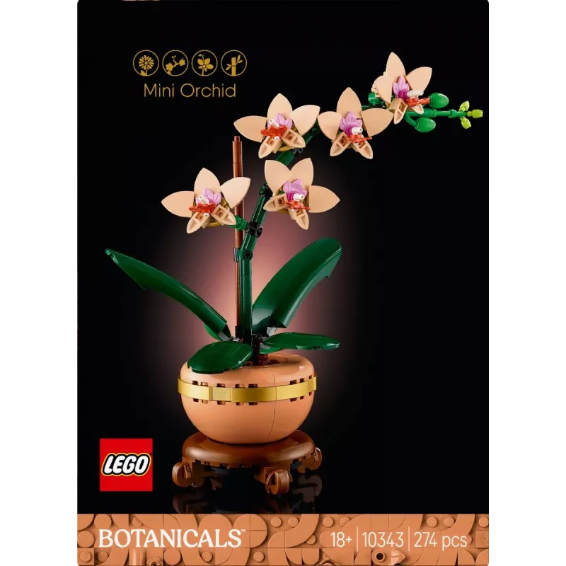 LEGO ICONS 10343 The Botanical Collection - Μίνι Ορχιδέα