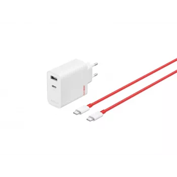 OnePlus 80W Τροφοδοτικό Type-C + Type-A