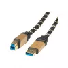 ROLINE Gold - καλώδιο USB - USB Type-A (M) σε USB Type-B (M)