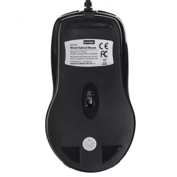 Activejet AMY-083 ποντίκι ενσύρματο USB (οπτικό; 1000 DPI; μαύρο)