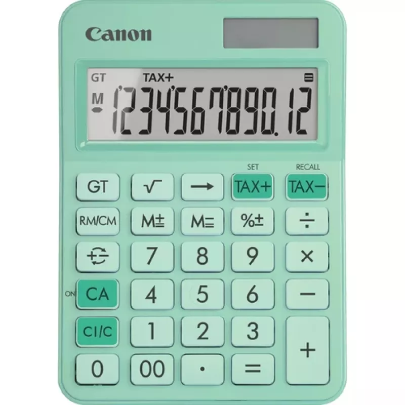 Απλός υπολογιστής Canon LS-125KB 12 ψηφίων Πράσινο