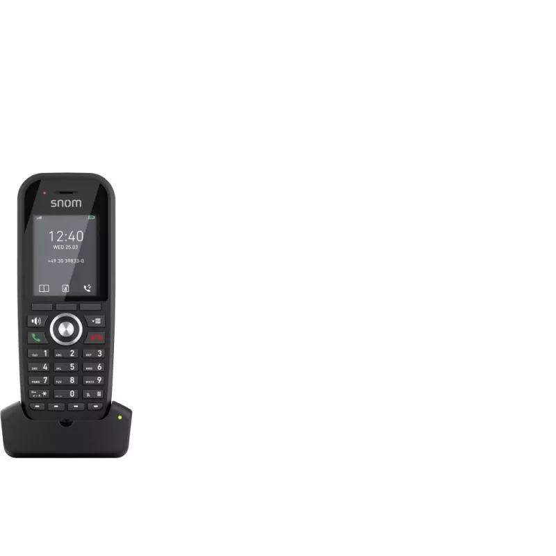 DECT τηλέφωνο Snom M30 IP DECT Handset ασύρματο χειρός μαύρο