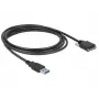 Καλώδιο USB DeLOCK 83599 USB 3.2 Gen 1 3m USB A Micro-USB B Μαύρο