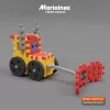 Σετ κατασκευής Marioinex Mini Waffle Constructor – 141 τεμ., πολύχρωμο, για παιδιά από 5 ετών