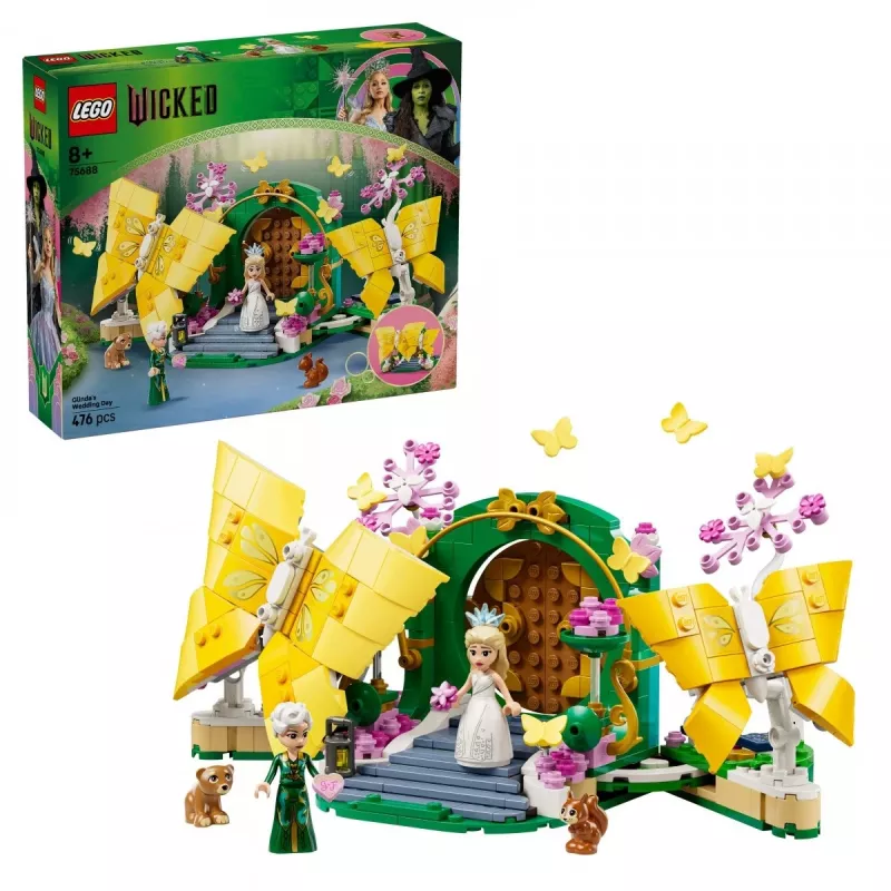 Σετ κατασκευής LEGO Wicked 75688 Glindans Hochzeitstag — θεματικό σετ, μοντέλο 75688