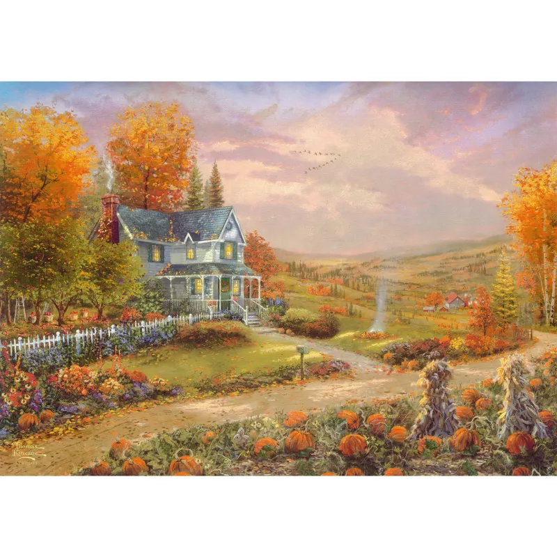 Thomas Kinkade Studios: Herbst in Apple Hill, παζλ 500 τεμ.