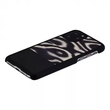 Θήκη smartphone man and wood για iPhone 11 Pro – leopard μαύρο προστατευτικό κάλυμμα