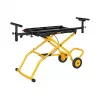 DeWALT DE7260-XJ πάγκος εργασίας με ρόδες για φαλτσοπρίονο