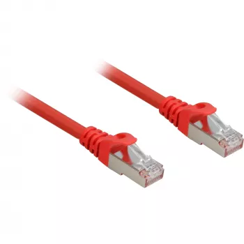 Καλώδιο δικτύου Sharkoon Cat.6a SFTP RJ-45 Cat6a 3 m Κόκκινο