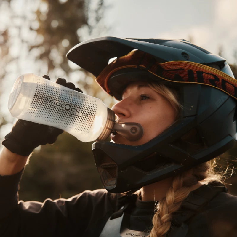 Fidlock Twist Bottle 750 Compact + Bike Base clear Μαύρο