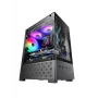Κουτί Mini-Tower για PC TACENS Mars Gaming MC-SE2 — Mini-ITX / Micro-ATX, μαύρο, πλαϊνό παράθυρο, τροφοδοτικό στο κάτω μέρος, υποστηρίζει 2x2,5 ίντσες + 1x3,5 ίντσες