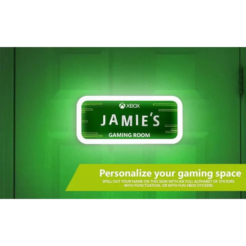 Επιτραπέζιο φωτιστικό Paladone Light up Room Sign PP11615XBV2 σχέδιο Xbox