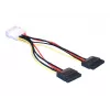 Καλώδιο τροφοδοσίας SATA HDD 2x DeLOCK 60102 0,112 m